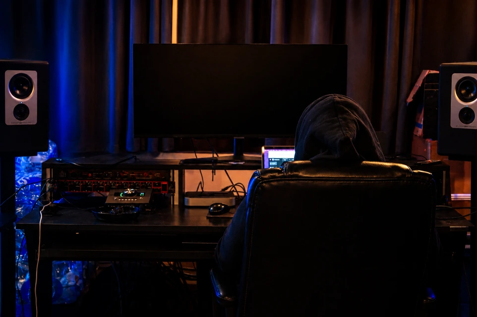 Chester Hide in Spit Philly Recording Studio